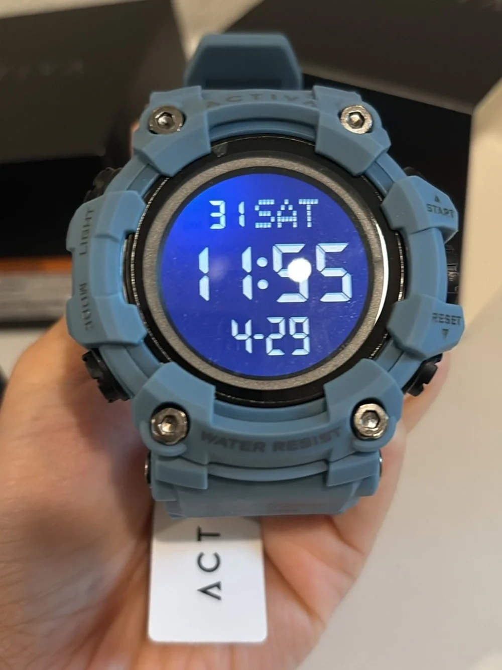 Activa Kadron X Invicta Digital Men's Watch - 53mm, Blue NWT